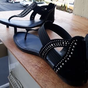 Black sandals